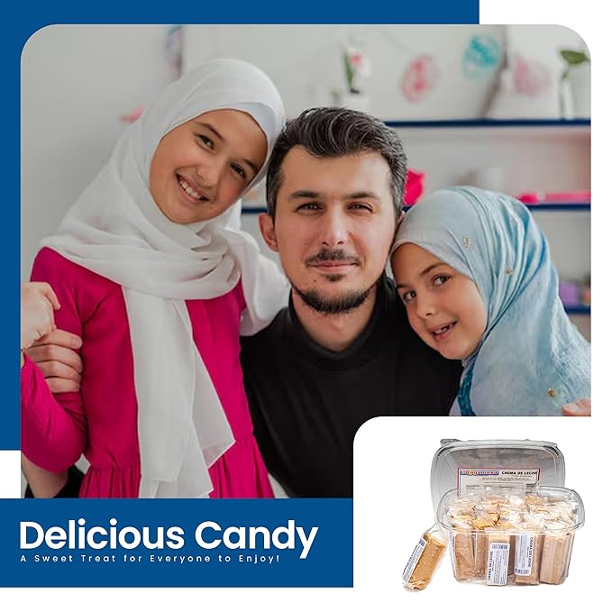 Crema De Leche || 2.5lb || Milk Cream candy (Milk crème) keto snack healthy snacks non fat milk La Bayamesa (pack 24)