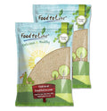 Hulled Sesame Seeds 18 Pounds — Non-GMO Verified Whole Raw White Sesame Seeds Kosher and Vegan Unroasted Bulk Sesame. High in Magnesium Iron and Calcium. Perfect for Tahini Paste