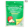 Peeled Snacks Organic Dried Fruit Apple 2.8 oz. Pack of 12 â€“ Healthy Vegan Snacks for On-the-Go Lunch and More