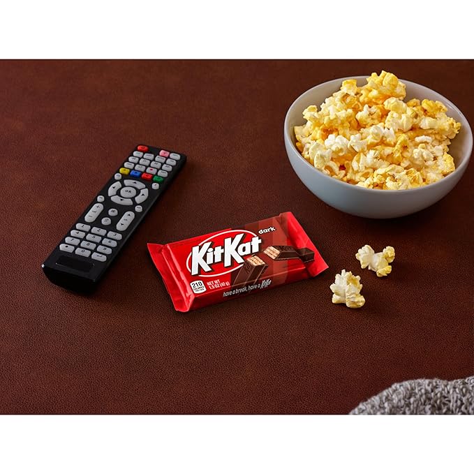 KIT KAT Dark Chocolate Wafer Candy Bars 1.5 oz (24 Count)