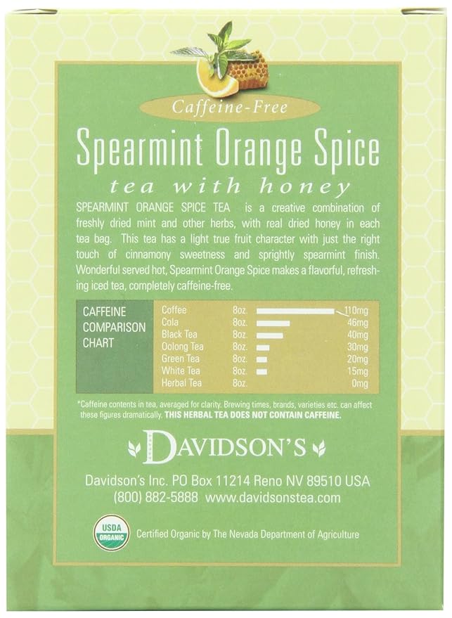 Davidson's Tea Assorted Tea And Honey 8-Count Tea Bags (Pack of 12)