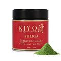 Kiyo Matcha Signature Grade Shuga Ceremonial Uji Matcha - Pure Japanese First Harvest Ceremonial Grade Matcha Green Tea Powder from Uji Japan (40g/1.41oz)