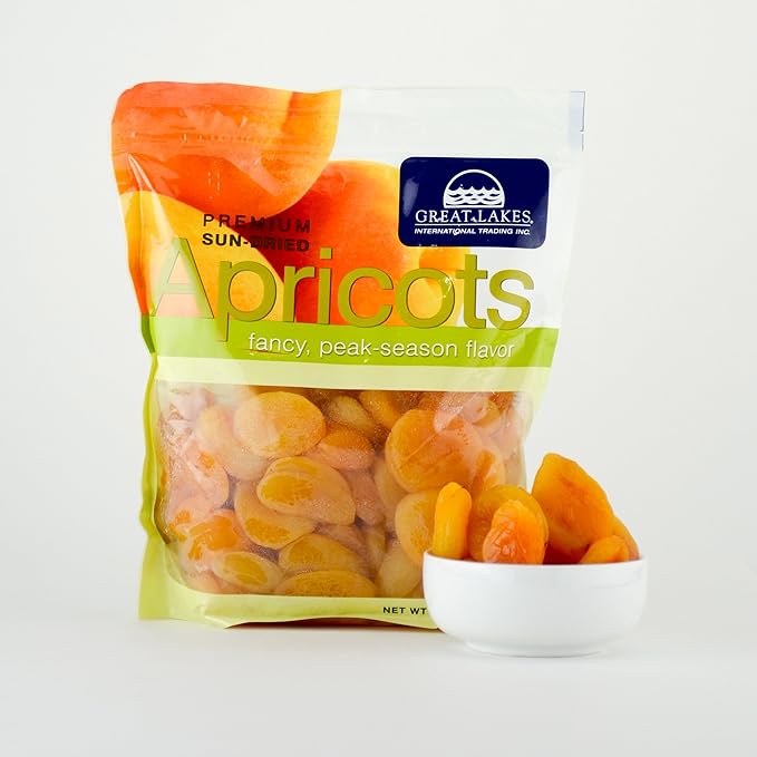 Great Lakes 2 Pound Apricot Bag