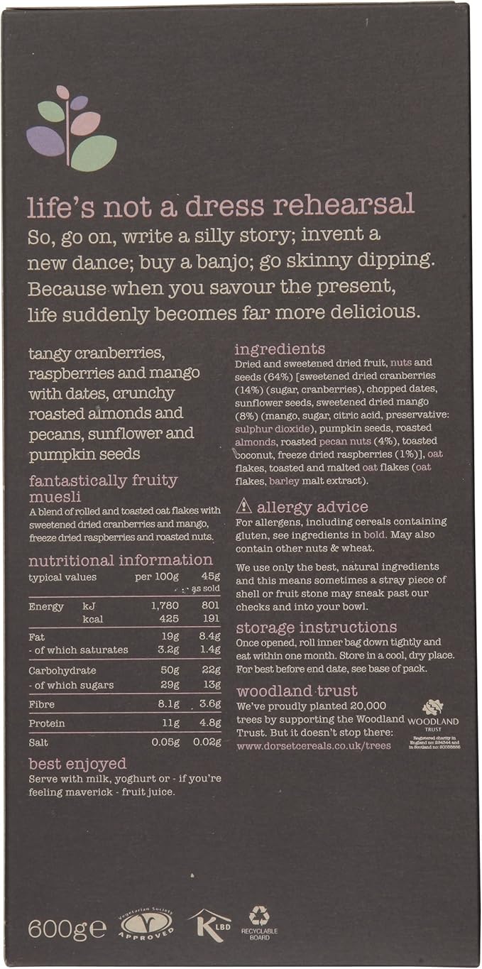 Dorset Cereals Fantastically Fruity 600g