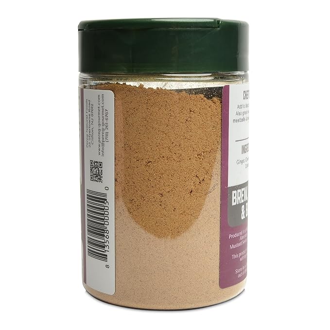 Pereg Coffee Mix | Coffee Spice Mix with Hawaij Ginger Cinnamon Cloves &amp Cardamom | Mixed Spices for Arabian Turkish Coffee or Chai | Made in USA | (3 Oz x 6 Pack)