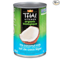 Thai Kitchen Organic Unsweetened Lite Coconut Milk 13.66 fl oz (Pack of 12)