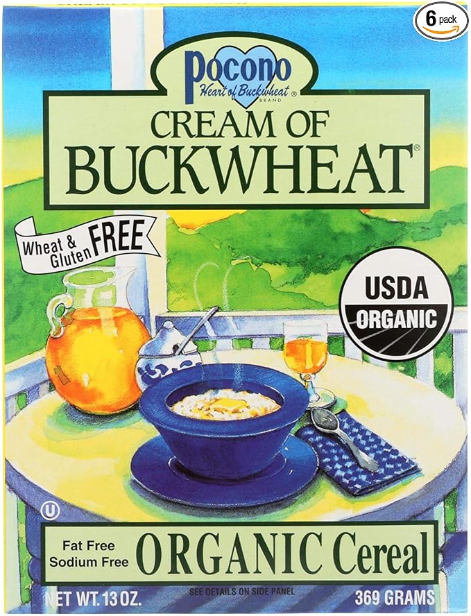 Pocono Cream of Buckwheat - Organic - Case of 6 - 13 oz.