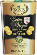 Tassos Extra Virgin Olive Oil In Tin 101-ounces