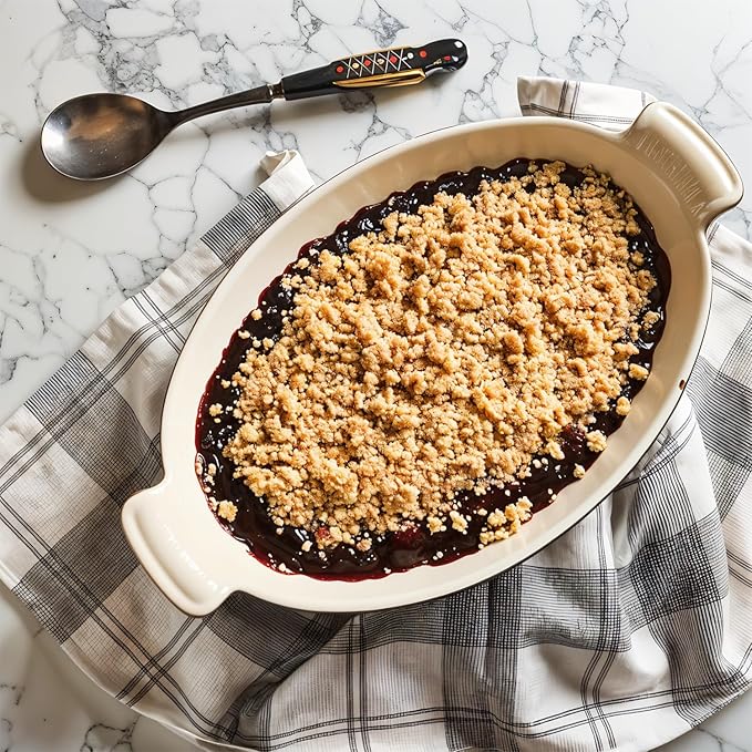 Calhoun Bend Mill Blueberry Crumble Mix | Delicious Easy to Make Crumble Dessert | Perfect for Blueberries or Your Favorite Fruits | Classic Dessert | Ideal for Baking Enthusiasts - 8 Oz (Pack of 6)
