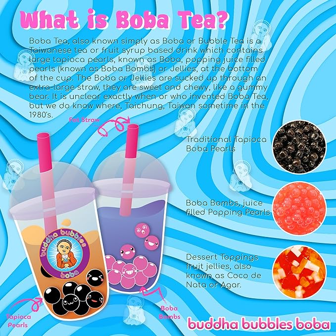 Premium DURIAN Boba/Bubble Tea Drink Mix Powder By Buddha Bubbles Boba 1 Kilo (2.2 Pounds) | (1000 Grams)