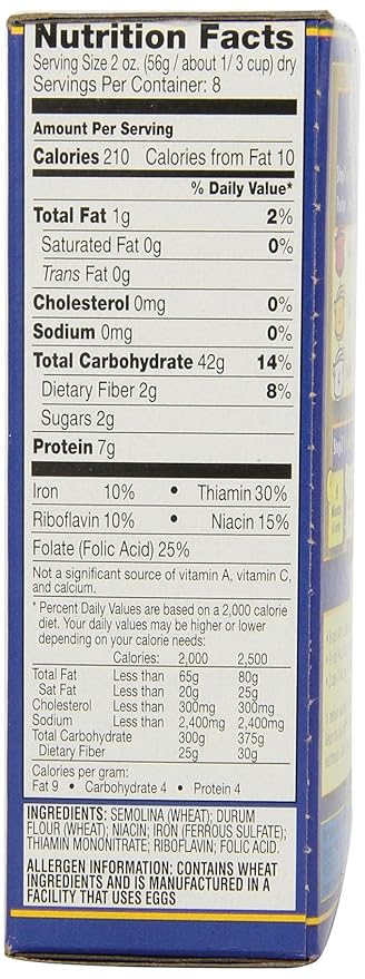 Ronzoni Orzo 16-Ounce (Pack of 15)