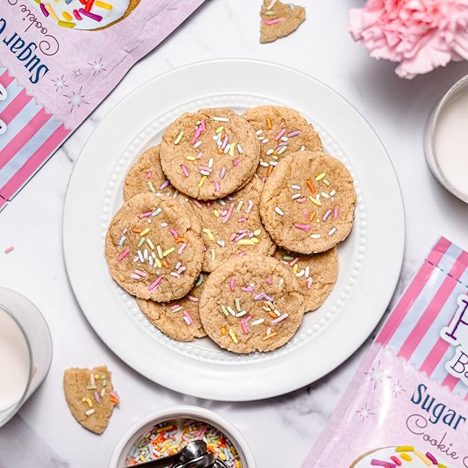 Peanut's Bake Shop - Vegan and Gluten-Free Cookie Mix | Non-GMO Kosher Cookie Mixes for Decadent Treats (Sugar Cookie - 3 Pack)