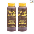 Holy Kakow Organic Chocolate Sauce - Organic Chocolate Syrup Sweetened with Agave Gluten Free Real Food Ingredients Use for Hot or Iced Drinks - 8oz 2-Pack