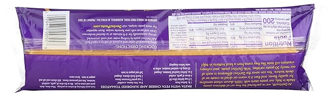 DaVinci Signature Thin Spaghetti 16 Ounce Resealable Bags (Pack of 20)