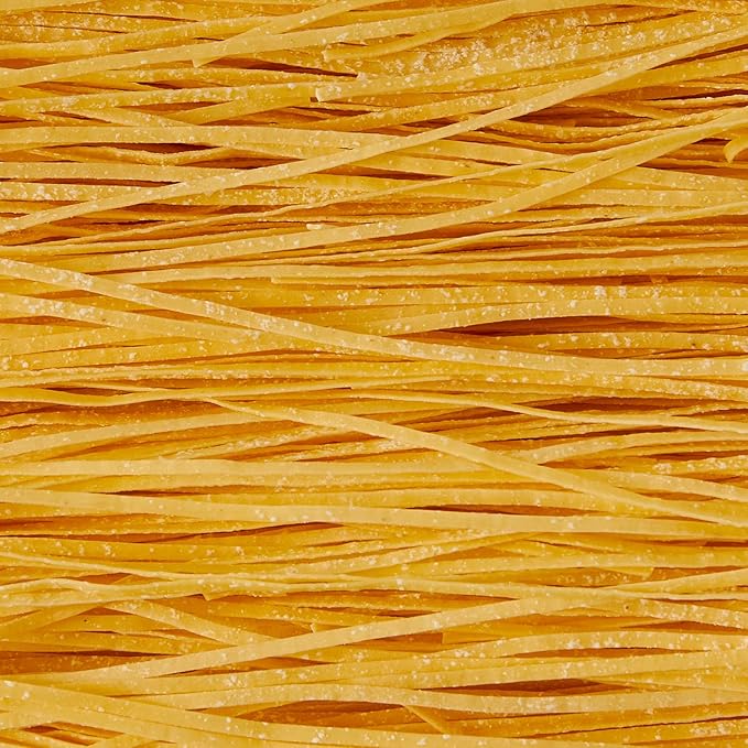 Cipriani Food Tagliolini Egg Pasta Noodles - USDA Organic Italian Pasta Extra Thin Egg Noodle from Italy Non-GMO &amp Kosher - 250 Gram (Pack of 2)
