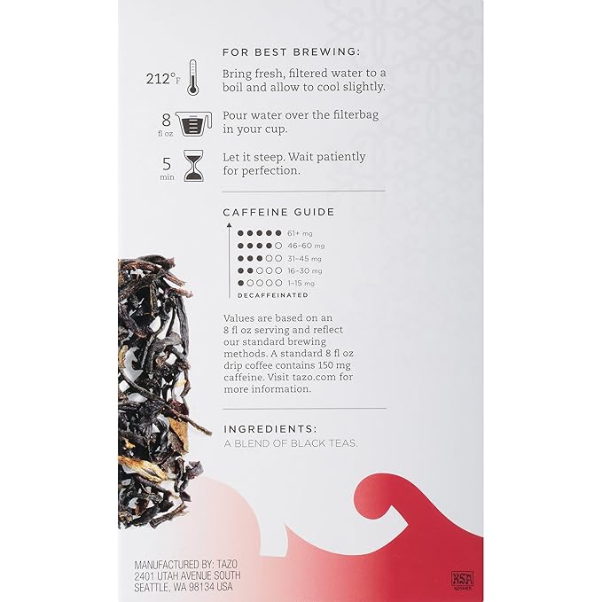 Tazo Awake English Breakfast Black Tea Filterbags (48 count)