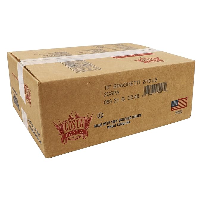 Costa 10 Spaghetti 2/10lb bags