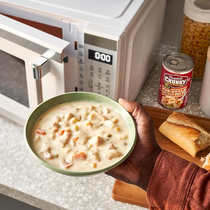 Campbell’s Chunky Soup Pub-Style Chicken Pot Pie Soup 18.8 oz Can (Pack of 12)