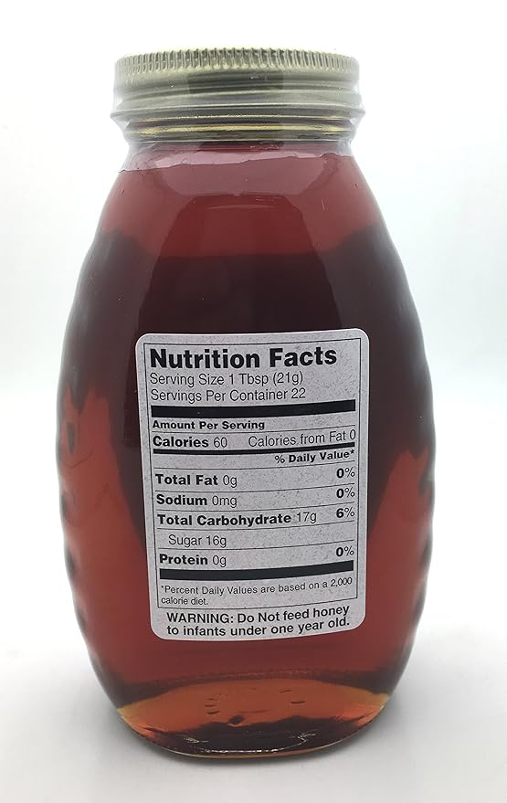 Gunter Pure Wildflower Honey - Case of 12 - 16 oz.