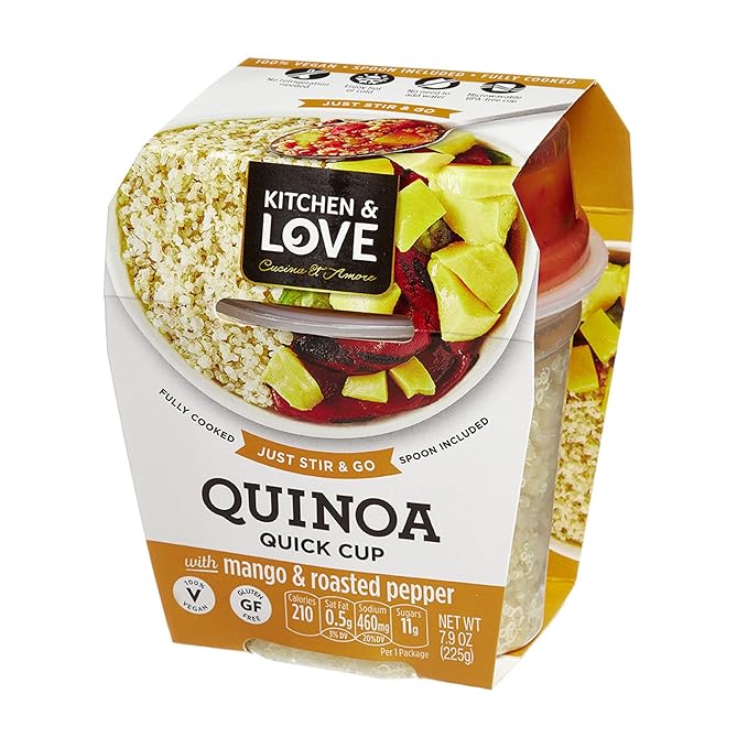 Quinoa Quick Cups (Mango &amp Roasted Peppers 6-Pack)