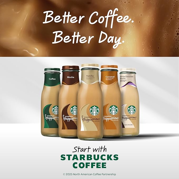 Starbucks Frappuccino Coffee Drink Coffee 13.7 fl oz Bottles (12 Pack)