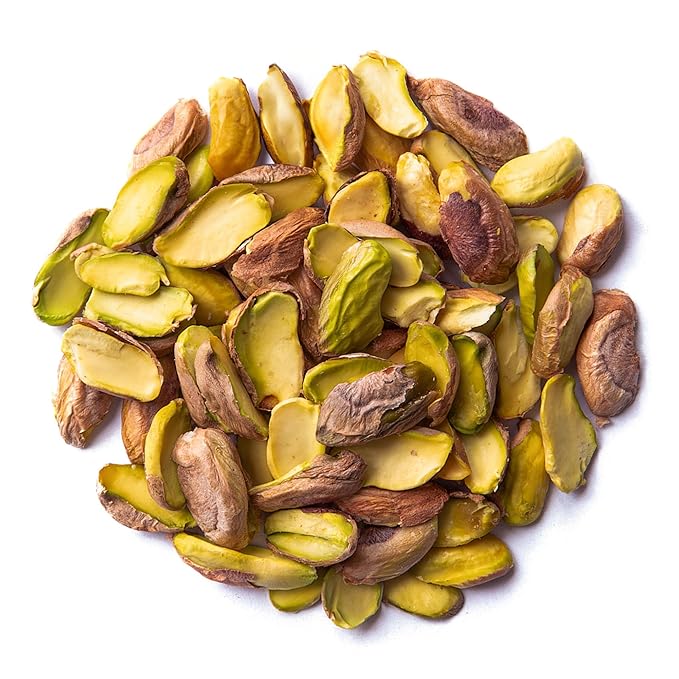 Food to Live Pistachios Halves and Pieces Roasted and Salted 8 Pounds – Crunchy Delicious and Nutrient-Rich Snack High in Protein and Fiber Nuts Perfect for On-the-Go Salads or Baking Vegan