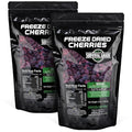 Freeze-Dried Sweet Cherries - Unsweetened No Preservatives Nutrient-Dense - Bulk &amp Multi-Pack Options by Survival Grocery® (24 oz./2 Resealable Bags)