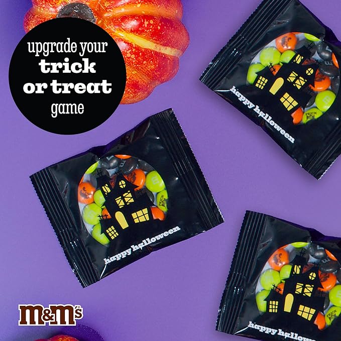 M&ampM’S WORLD Halloween Trick-or-Treat Candy Unique Halloween Candy for Party Favors or Treat bags (Set of 30 Packs)