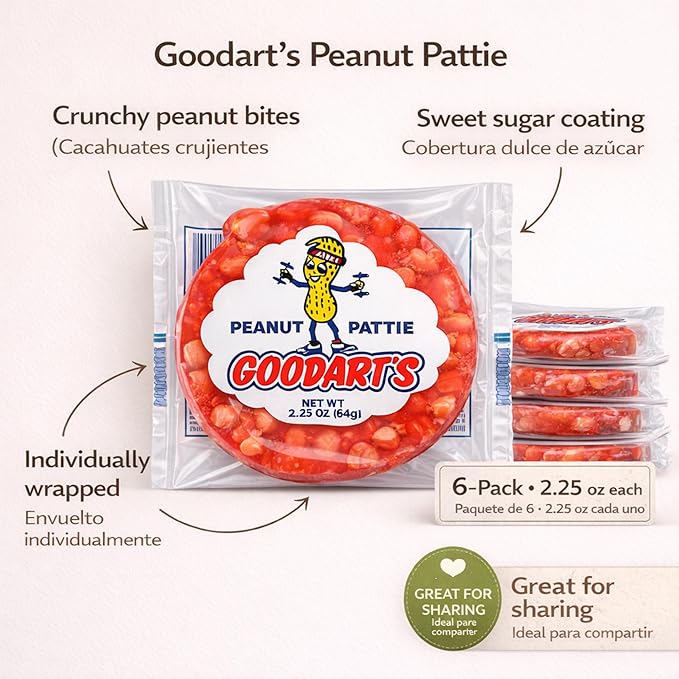 Goodart's Peanut Pattie - 24 Count