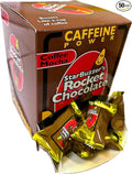 Rocket Chocolate Milk Chocolate Mocha Flavored Caffeinated Chocolate Truffles 50 count Mini