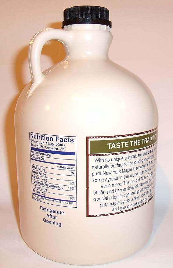 Pure Maple Syrup Half Gallon (64 oz.)