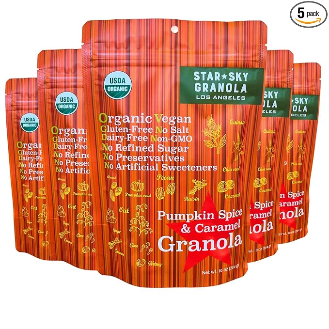 Star Sky Granola PUMPKIN SPICE &amp CARAMEL