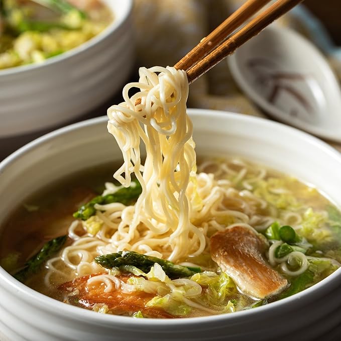 Thai Kitchen Gluten Free Garlic &amp Vegetable Instant Rice Noodle Soup 1.6 oz (Pack of 12)
