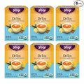 Yogi Tea DeTox Tea - 16 Tea Bags per Pack (6 Packs) - Organic Detox Tea for Digestive &amp Circulation Support - Includes Burdock Dandelion Ginger Root Black Pepper Cardamom &amp Juniper Berry