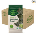 Bibigo Wasabi Flavor Seaweed Snack Non GMO Gluten Free 0.35 Ounces (Pack Of 12)
