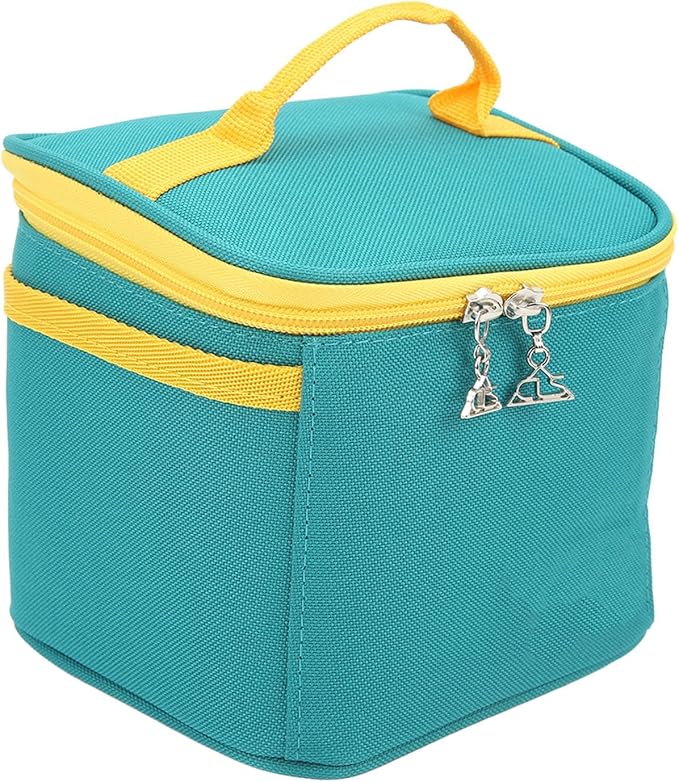 Portable Kit with Storage Bag 4 Dry 3 Liquid Seasoning Containers Set for Outdoor Camping BBQ Picnic Cooking