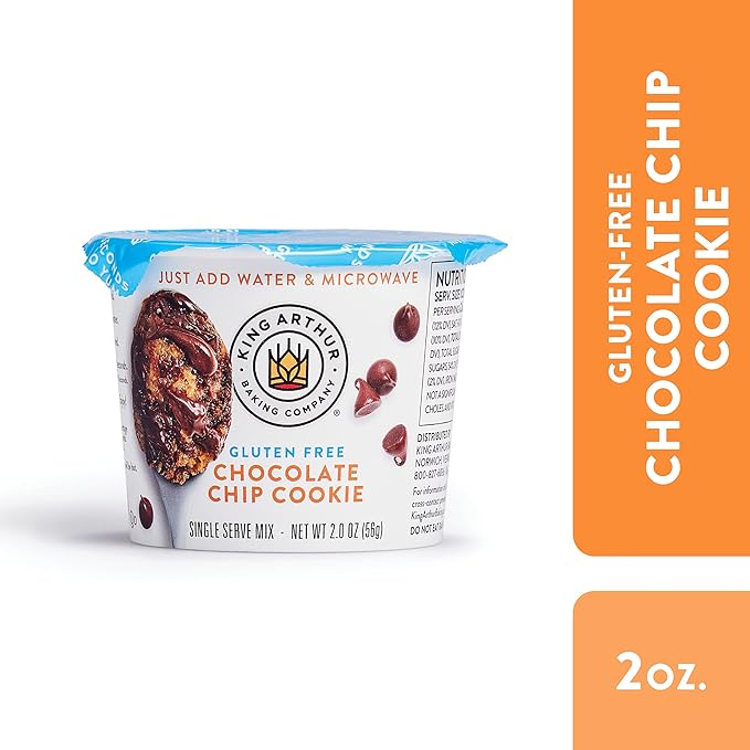 King Arthur Flour Gluten-Free Single Serve Chocolate Chip Cookie Mix 2 Oz 12 Count