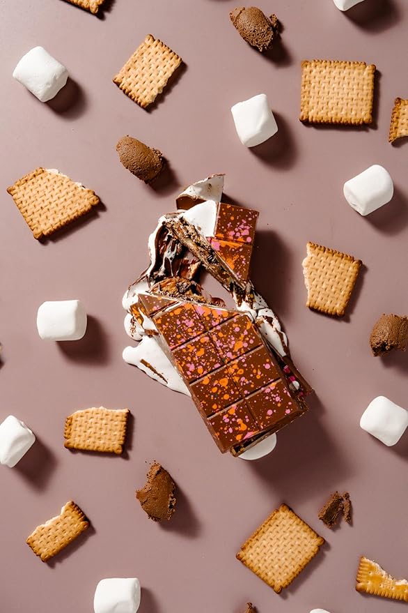 Nuts Factory – Dubai Chocolate Bars – S'mores Flavor – Pack of 2