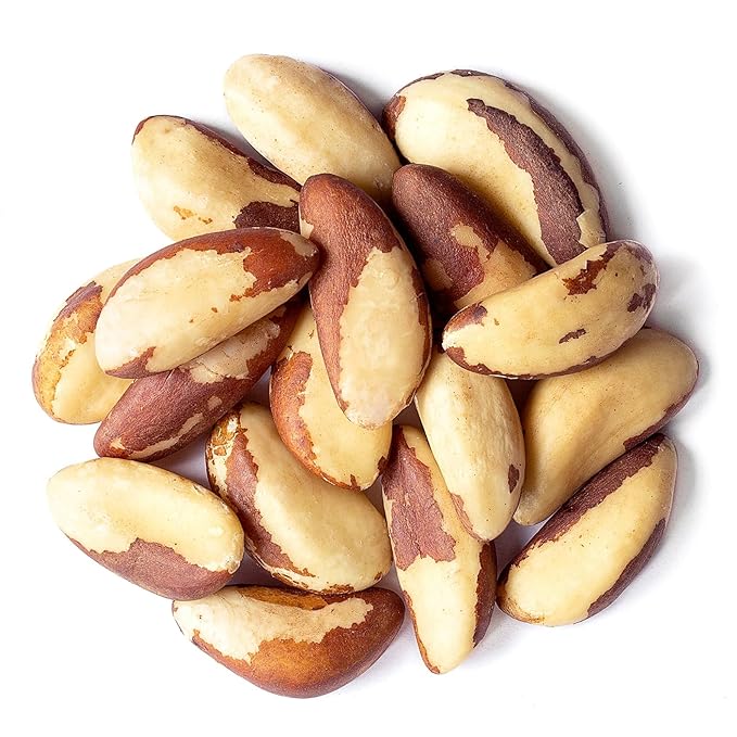 Food to Live Brazil Nuts 5 Pounds - Raw Whole No Shell Unsalted Kosher Vegan Keto and Paleo Friendly Bulk Good Source of Selenium Low Sodium and Low Carb Food.