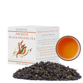 QuaZenTea Premium Black Oolong Tea Loose Leaf 3.5oz (100g) - Vietnamese High Mountain Tea Boldly Roasted Smooth &amp Toasty with Sweet Finish-Coffee Alternative Perfect for Black Tea Lovers