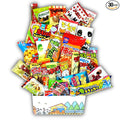 Dagashi Box from DagashiyaBox Pack 30 Count Japanese Snacks Individual Wrapped Gift Package Treats Mini Bar Assortments Authentic Japanes Party supplies food