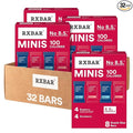 RXBAR Minis Protein Bars 6g Protein Gluten Free Snacks Variety Pack (4 Boxes 32 Count)