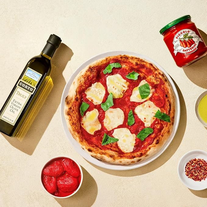 Corto x Stanislaus Chef’s Essentials Kit – TRULY Extra Virgin Olive Oil - Ultra-Fresh Fall Harvest &amp Piccolo Datterini Baby Plum Tomatoes – Handpicked - Loved by Pro Chefs now for Home Chefs