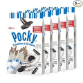 Pocky Cookies &amp Cream Family Size – 5 Bags (9 Individually Wrapped Pouches Each)