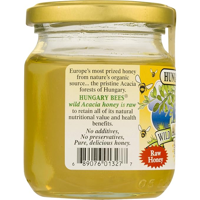 HUNGARY BEES Wild Acacia Honey 8.8 OZ