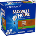 Maxwell House Decaf House Blend Medium Roast K-Cup Coffee Pods (72 Pods 4 Packs of 18)