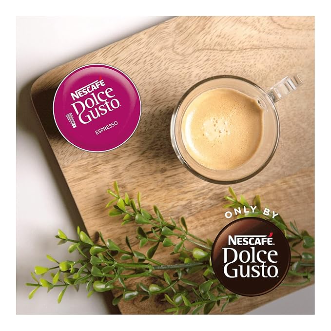 NESCAFÃ‰ Dolce Gusto Coffee Capsules Espresso 48 Single Serve Pods (Makes 48 Cups) 48 Count