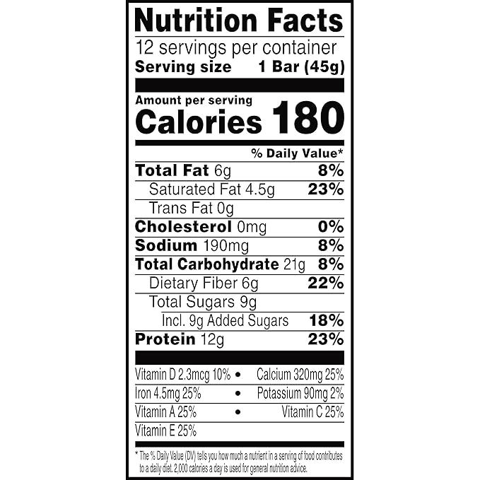 Kellogg's Special K Protein Meal Bars 12g Protein Snacks Meal Replacement Chocolatey Chip Cookie Dough 19oz Box (12 Bars) (Pack of 2)