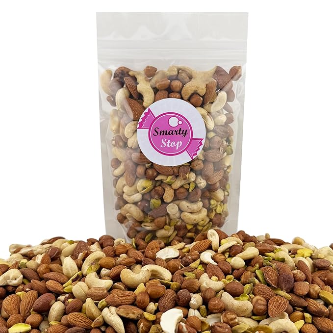 Smarty Stop Raw Nuts Collection (Raw Delux Mix Nuts 2 Pound (Pack of 1))