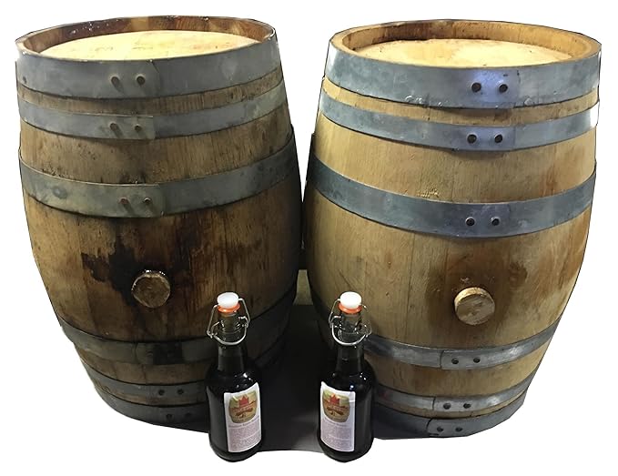 Bourbon Barrel Aged Nova Maple Syrup - Pint (16 Fl Oz) (Apple Brandy Bourbon)